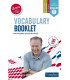 Vocabulary Booklet Pocket
