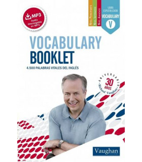Vocabulary Booklet Pocket