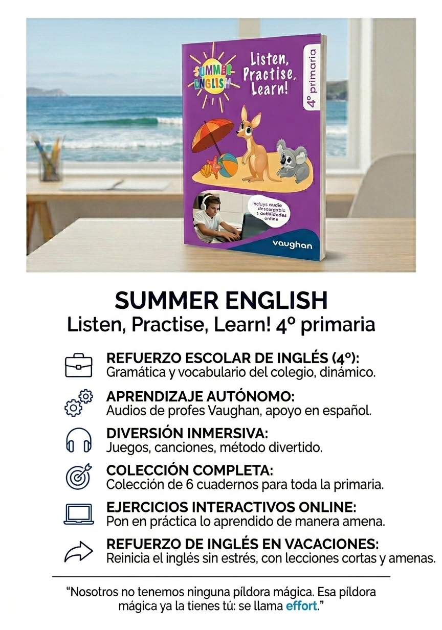4 Primaria Summer English